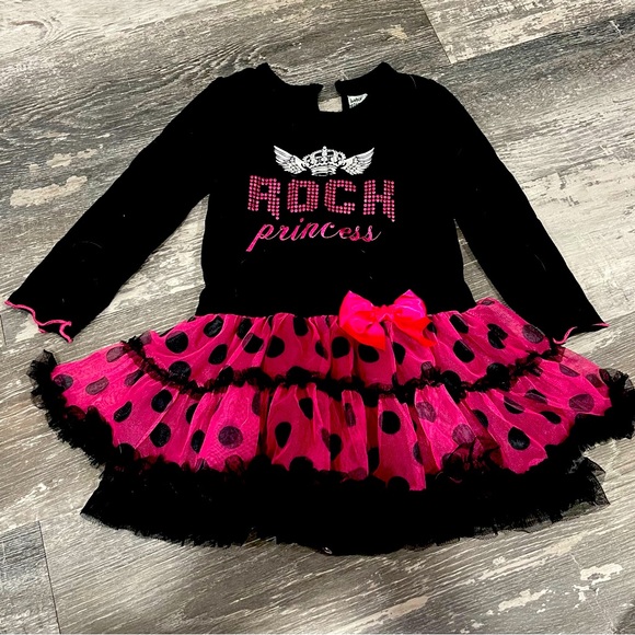 Rock princess toddler dress (18-24 months) BUNDLE 2 SAVE!!! - Picture 1 of 1